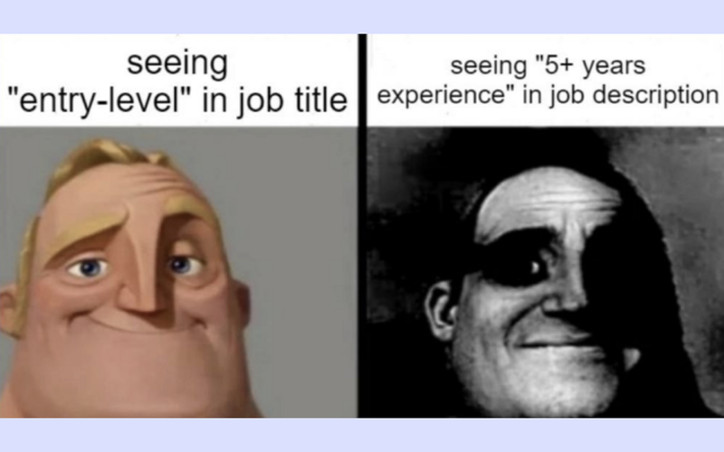 Experience required for Junior level: 5 years